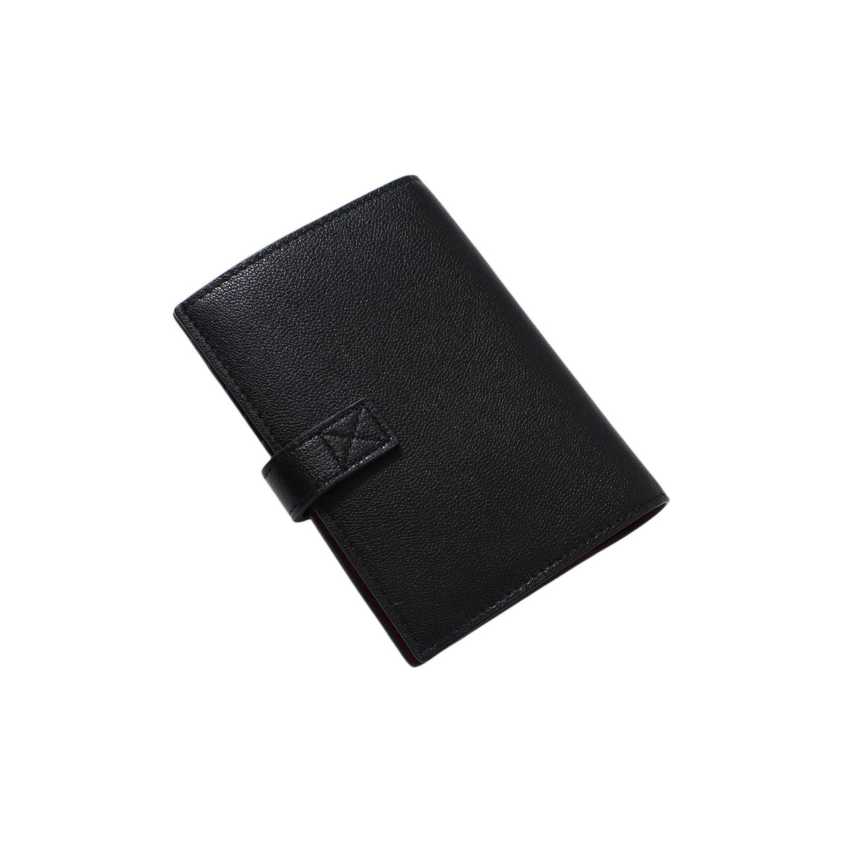 CHANEL 26A CC Logo Grained Goatskin Wallet in Black - AP5330