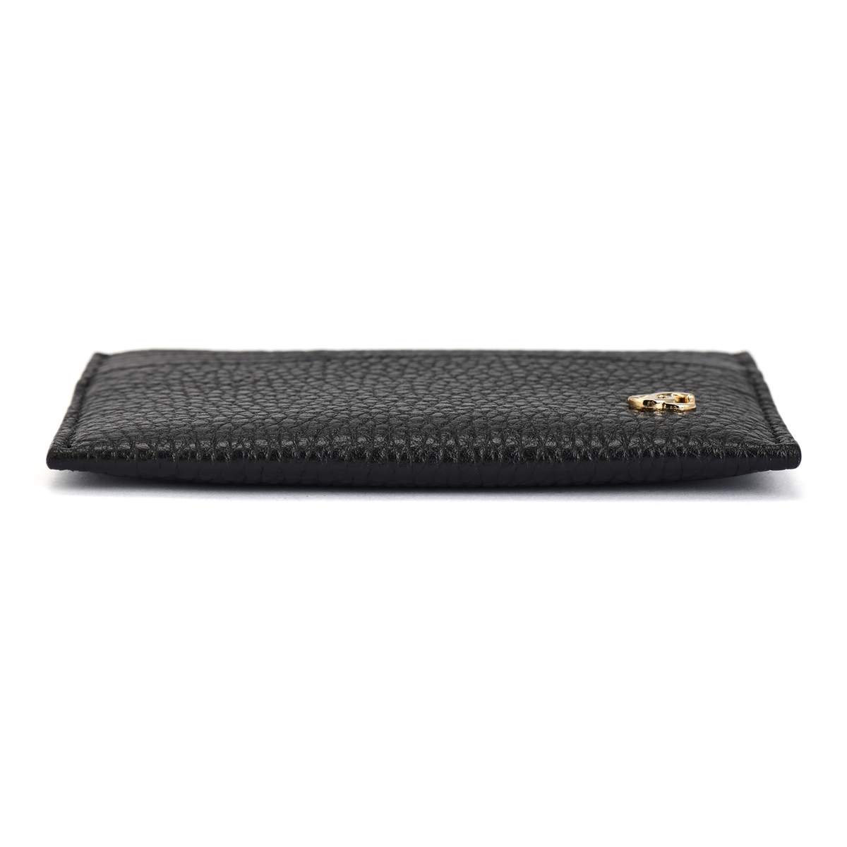 CHANEL 26S CC Logo Grained Calfskin Card Holder in Black - AP5263
