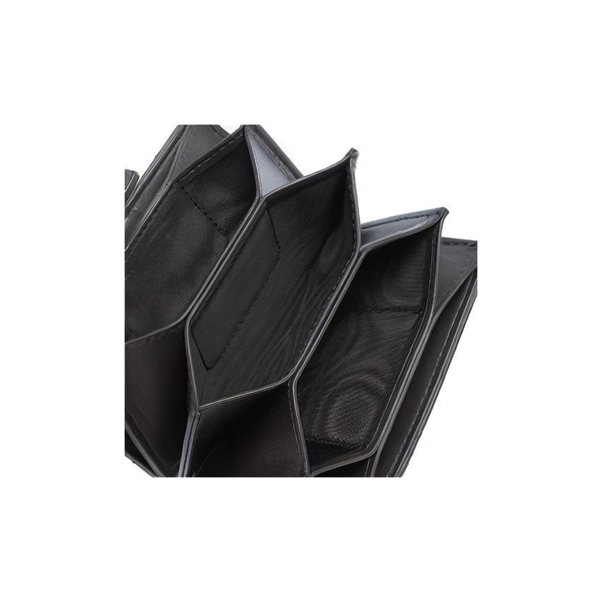 DIOR Lady Dior Cannage Sheepskin Card Holder in Black - S0074