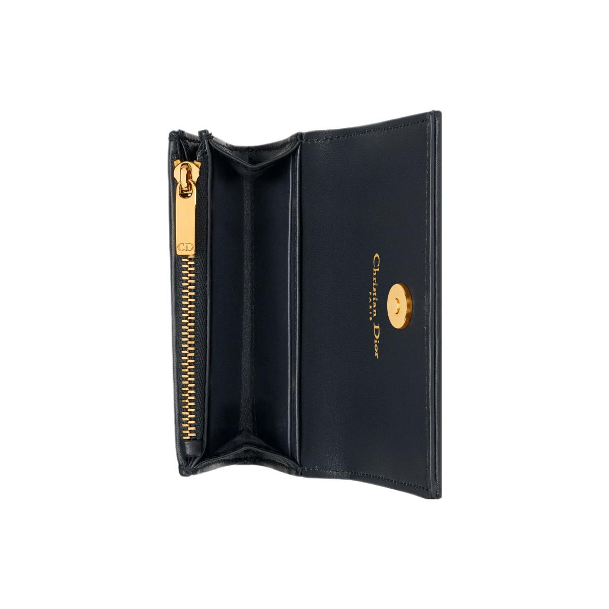 DIOR 30 Montaigne Letter-Print Jacquard Wallet - Blue - S2300