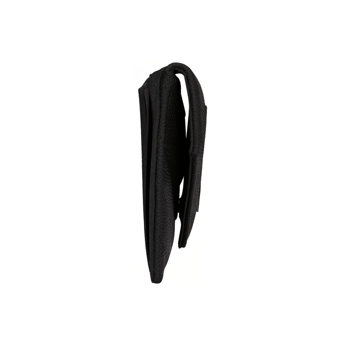 SAINT LAURENT Cassandre Monogram Quilted Leather Coin Purse - Black - 612808