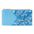 LOUIS VUITTON Monogram Ice Cube Coated Canvas Wallet - Blueberry Blue - M28626