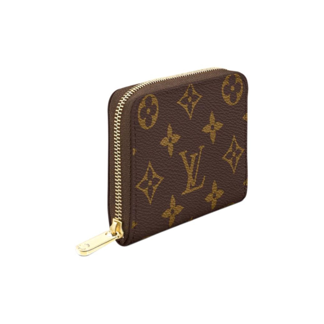 LOUIS VUITTON Zippy Monogram Coated Canvas Wallet - Brown - M60067