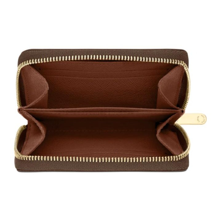LOUIS VUITTON Zippy Monogram Coated Canvas Wallet - Brown - M60067