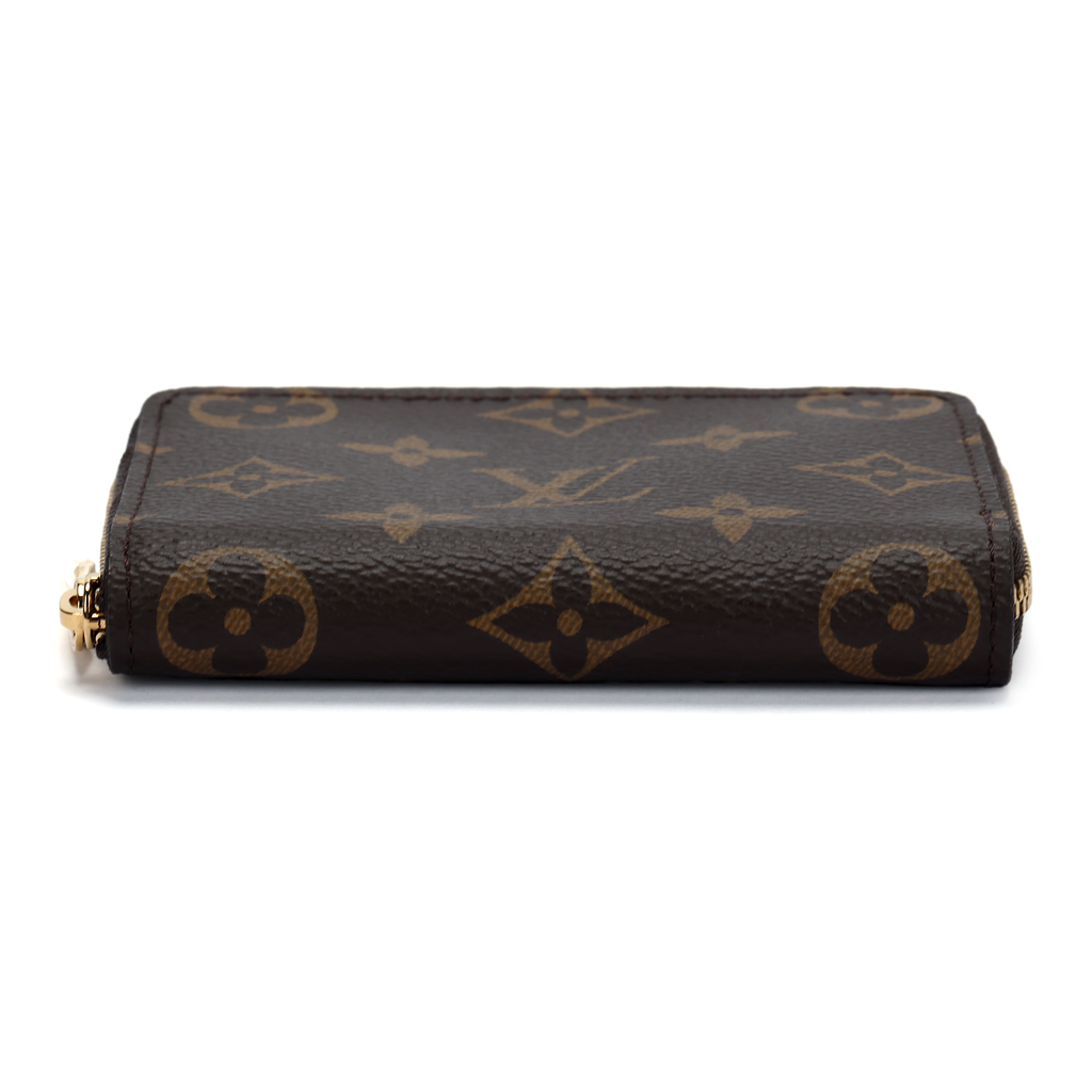 LOUIS VUITTON Zippy Monogram Coated Canvas Wallet - Brown - M60067