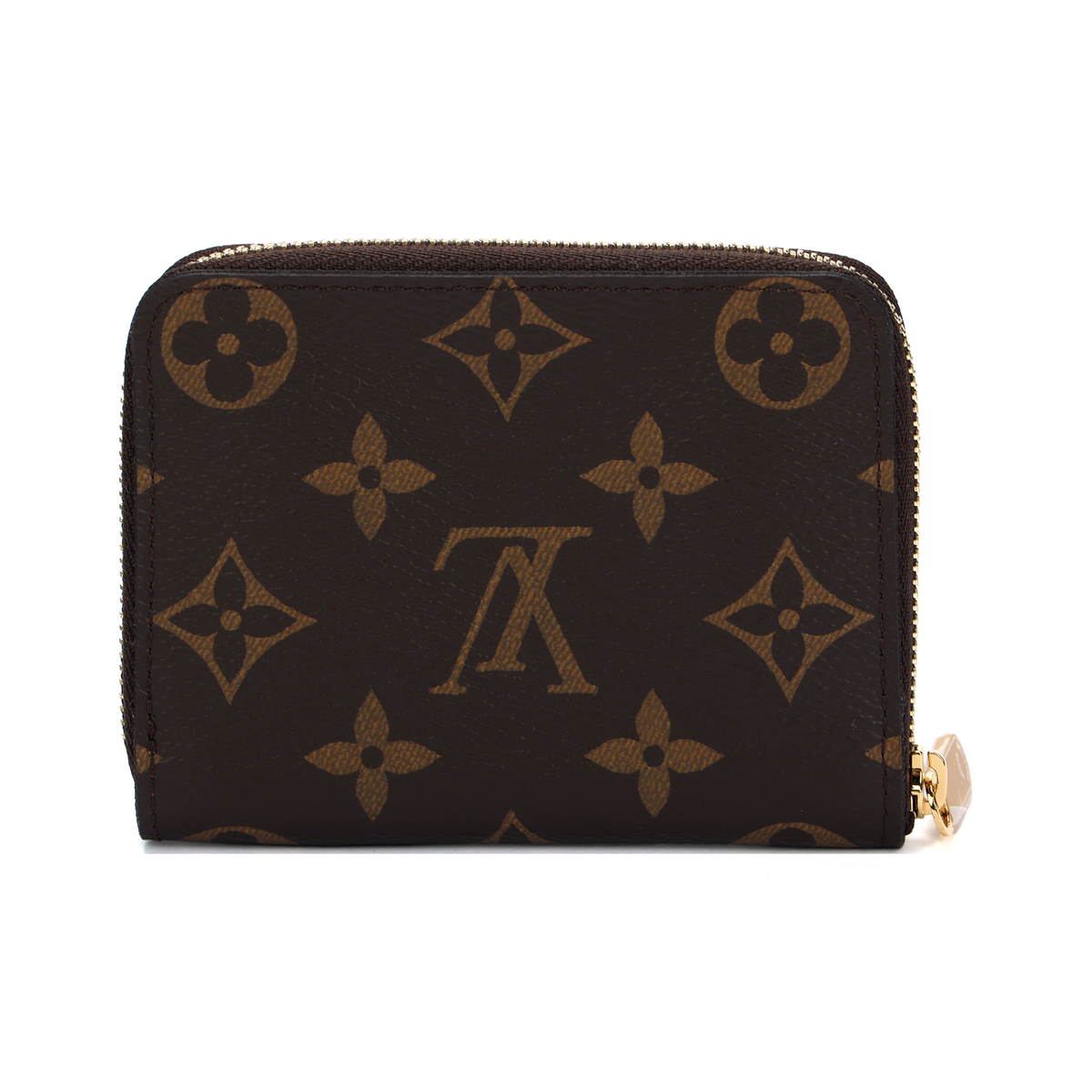 LOUIS VUITTON Zippy Monogram Coated Canvas Wallet - Brown - M60067