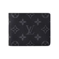 LOUIS VUITTON Slender Monogram Coated Canvas Wallet - Black/Grey - M62294