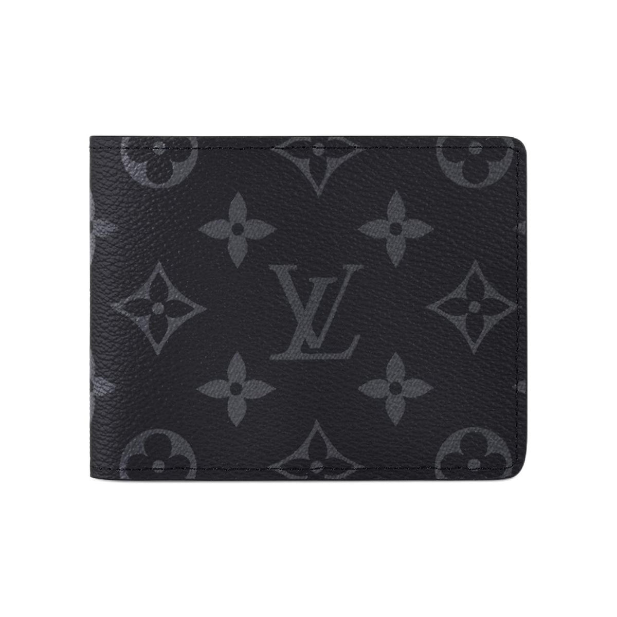 LOUIS VUITTON Slender Monogram Coated Canvas Wallet - Black/Grey - M62294
