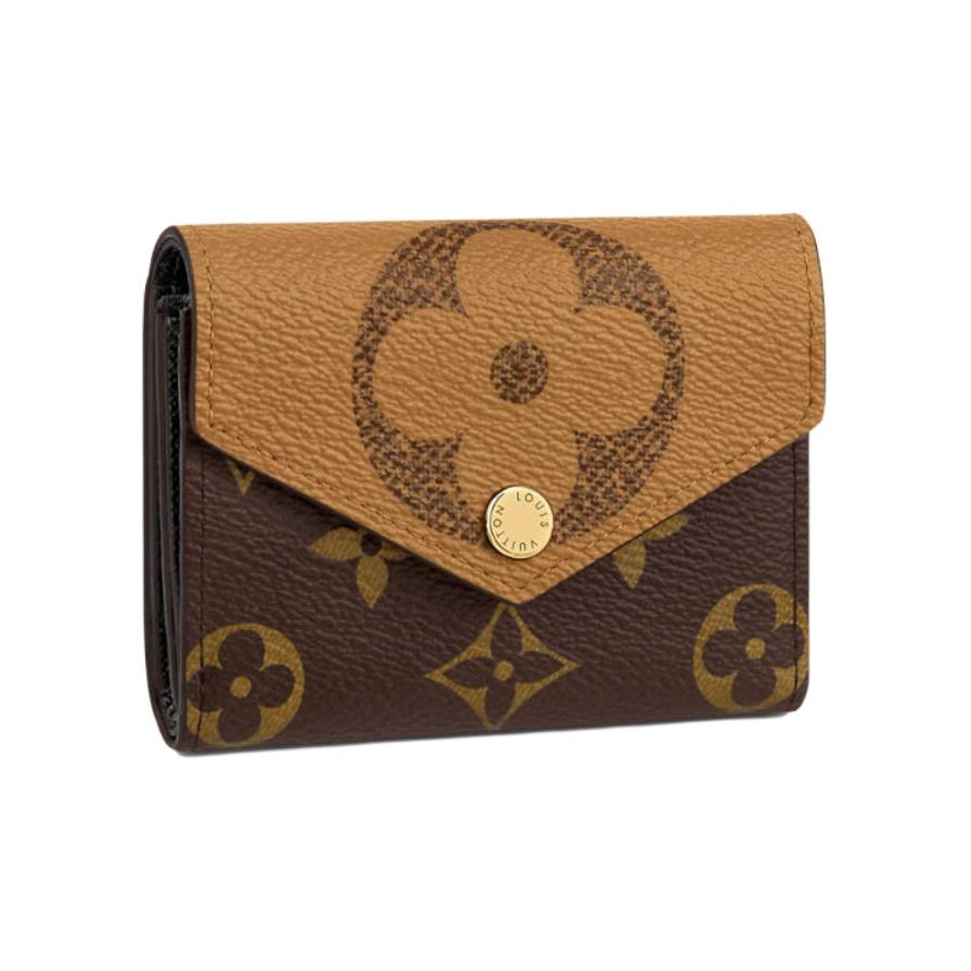 LOUIS VUITTON Zoe Monogram Coated Canvas Wallet - Brown - M80725