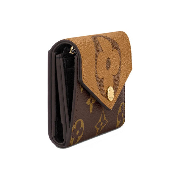 LOUIS VUITTON Zoe Monogram Coated Canvas Wallet - Brown - M80725