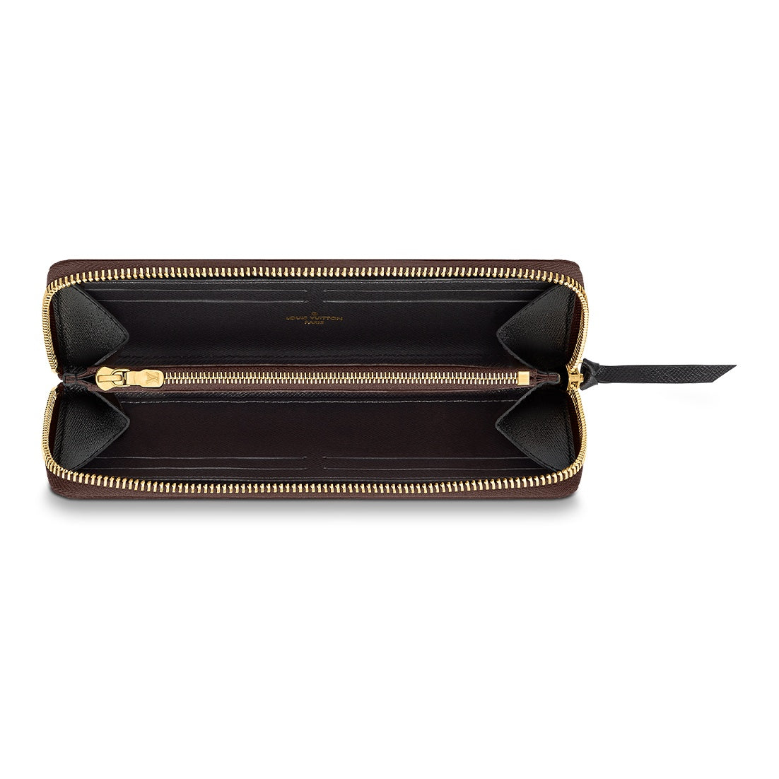 LOUIS VUITTON Clemence Embossed Coated Canvas Zip Wallet - Brown - M82336