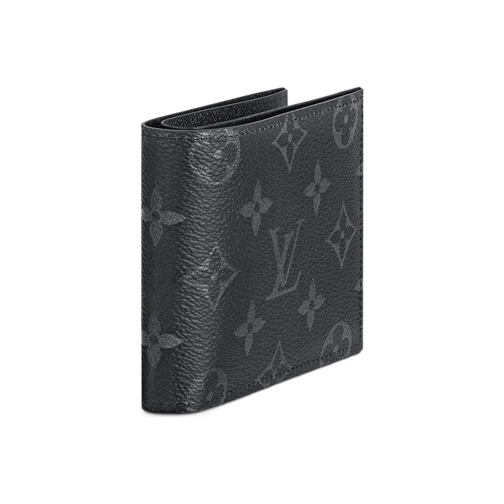 LOUIS VUITTON Marco Monogram Canvas and Cowhide Wallet - Black/Grey - M62545