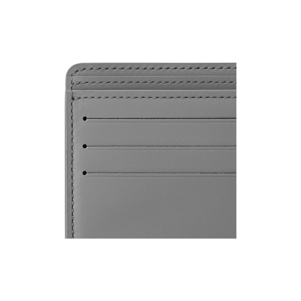 LOUIS VUITTON Signature Logo Print Cowhide Leather Wallet - Grey - M81383