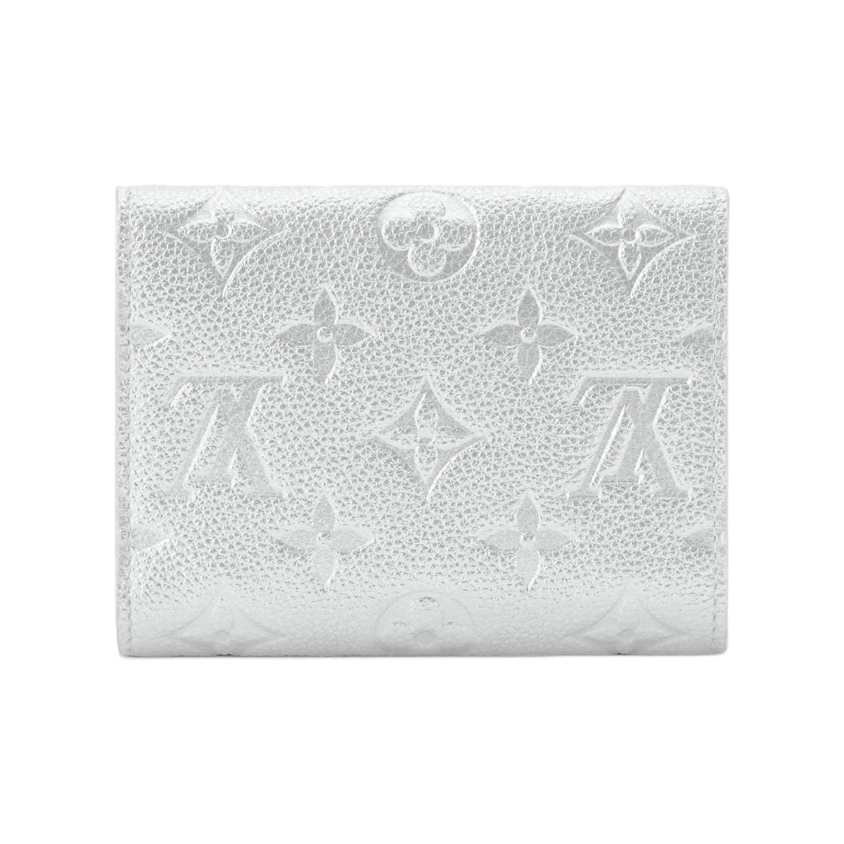 LOUIS VUITTON Victorine 25SKI Monogram Leather Wallet - Silver - M26896