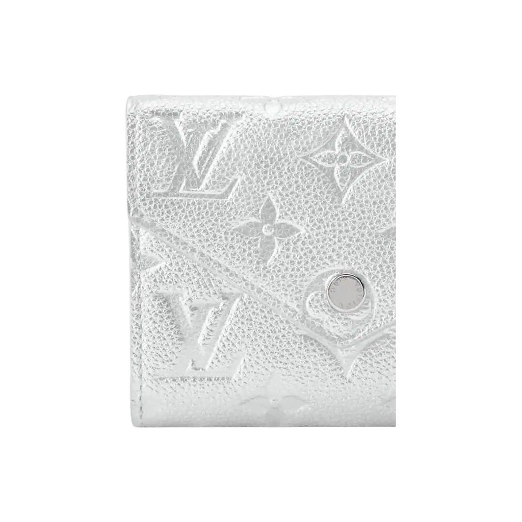 LOUIS VUITTON Victorine 25SKI Monogram Leather Wallet - Silver - M26896
