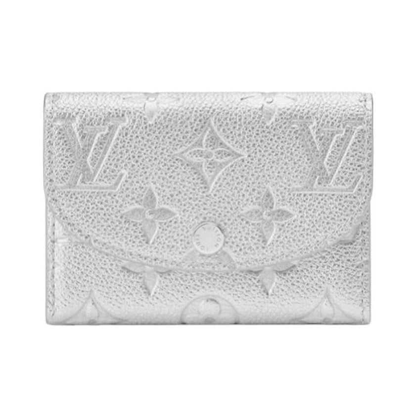 LOUIS VUITTON Empreinte 25SKI Monogram Cowhide Coin Purse - Silver - M26512