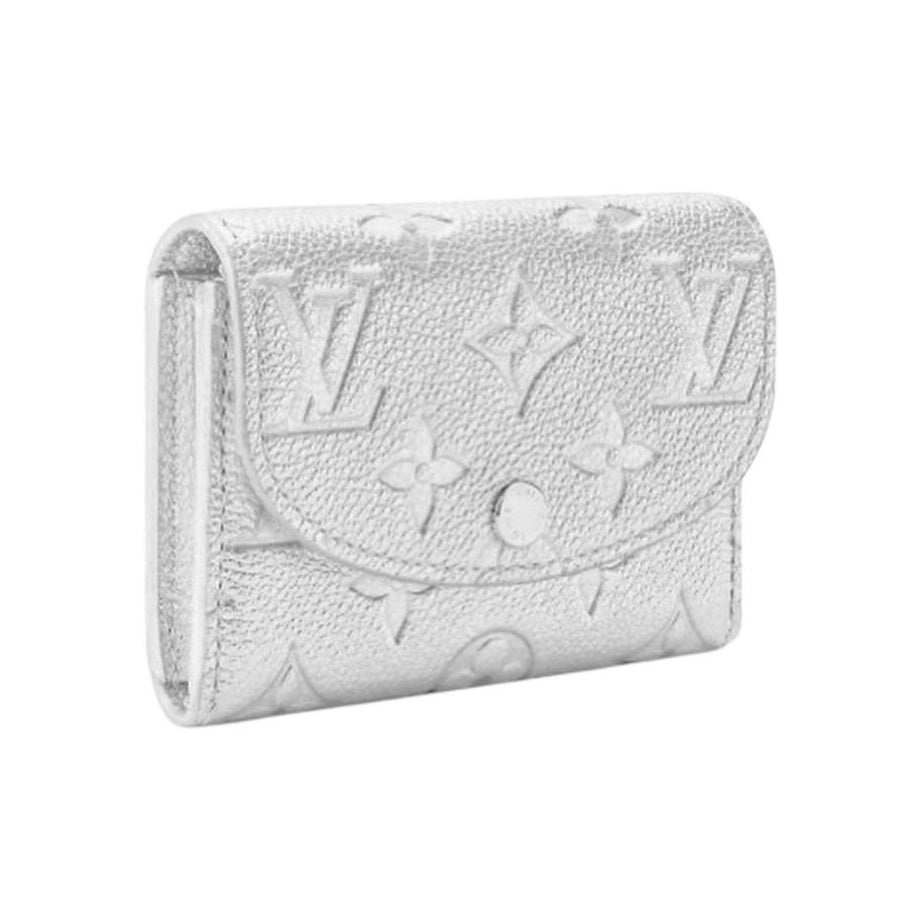 LOUIS VUITTON Empreinte 25SKI Monogram Cowhide Coin Purse - Silver - M26512