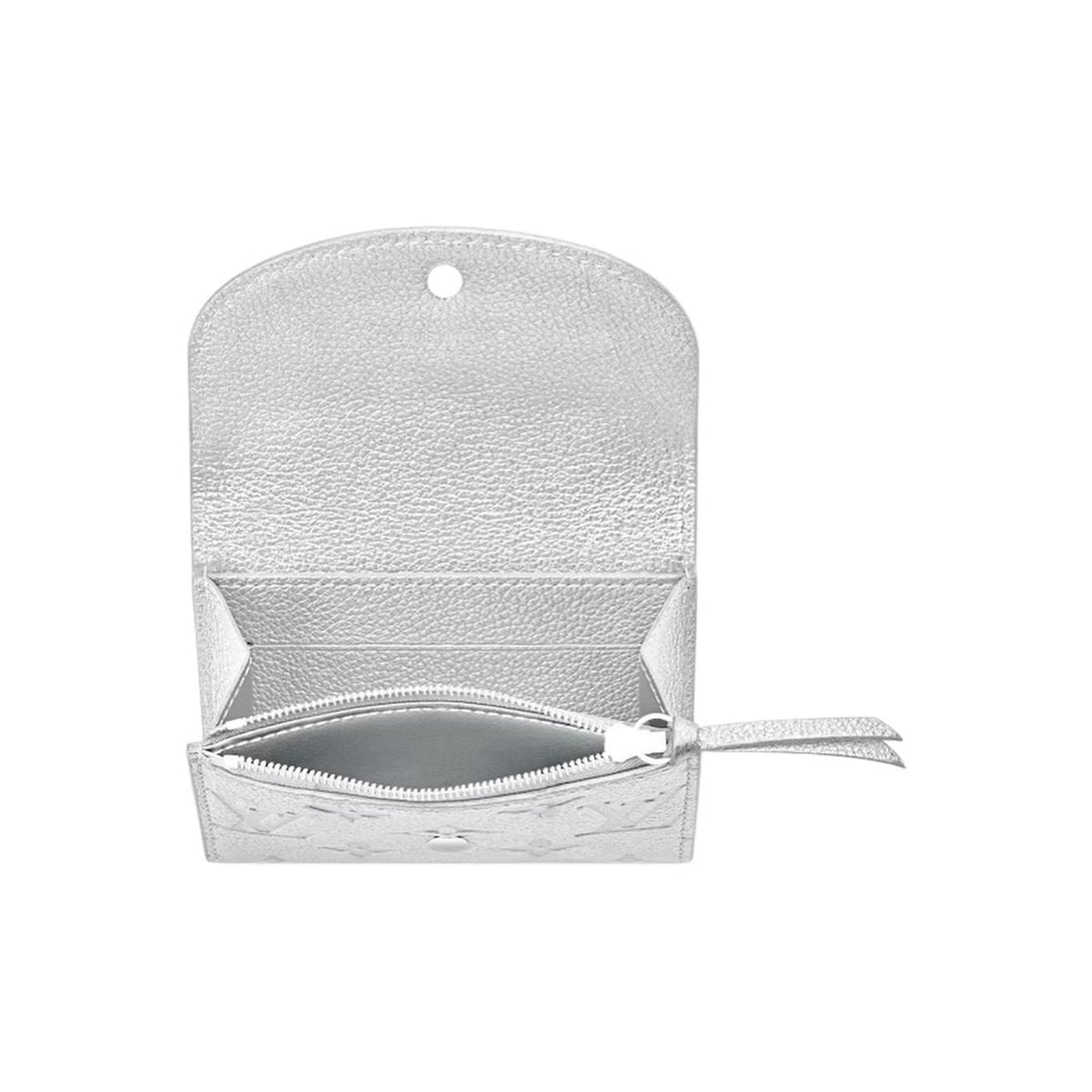 LOUIS VUITTON Empreinte 25SKI Monogram Cowhide Coin Purse - Silver - M26512