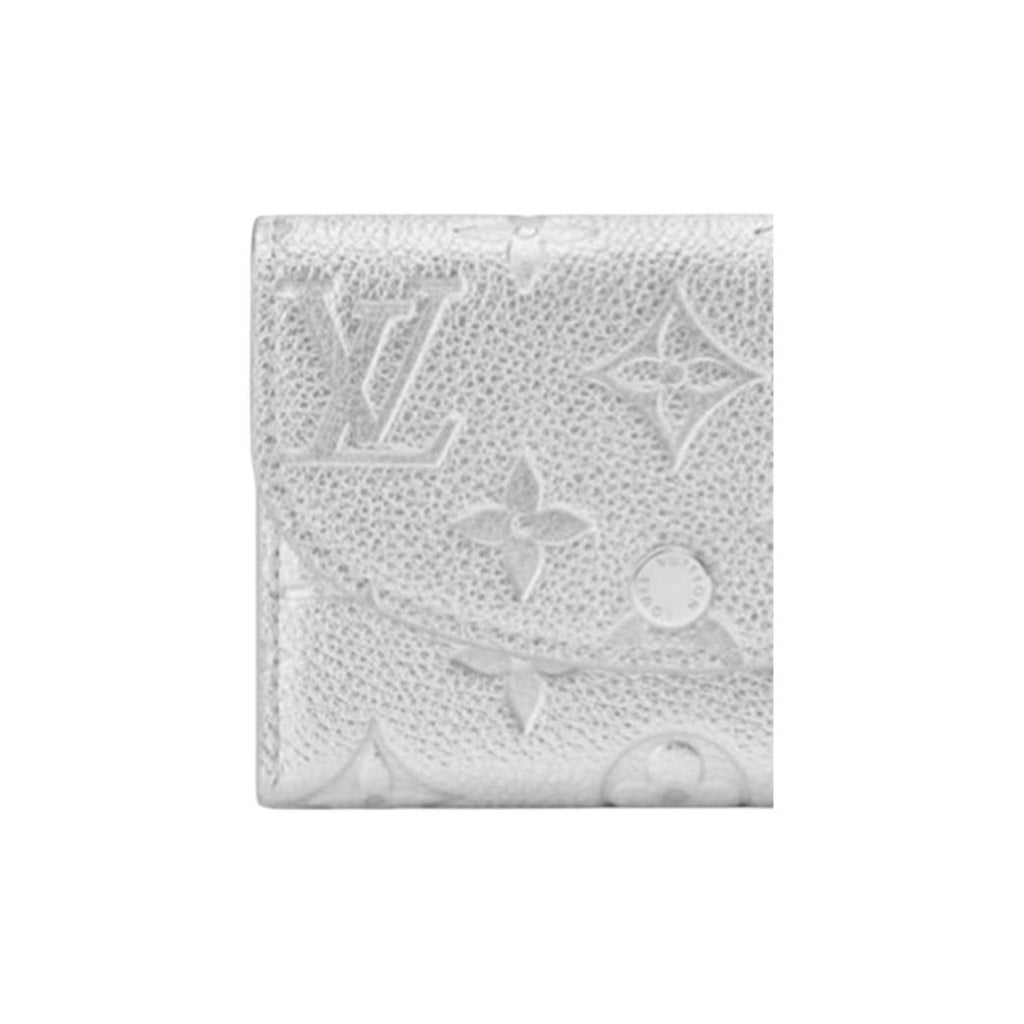 LOUIS VUITTON Empreinte 25SKI Monogram Cowhide Coin Purse - Silver - M26512