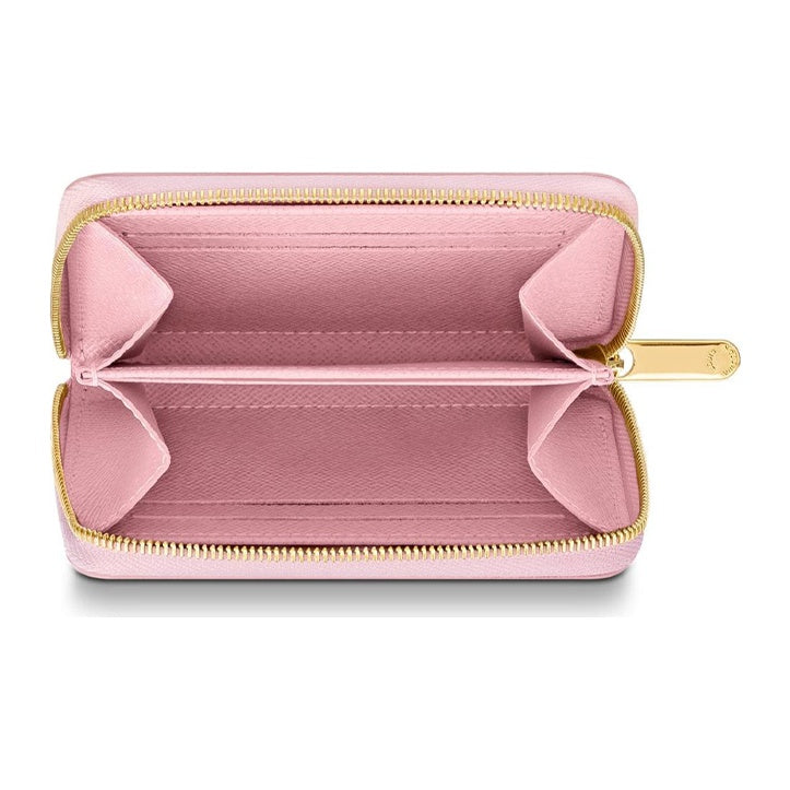 LOUIS VUITTON Zippy Checkered Canvas and Leather Wallet - Off-White - N60229
