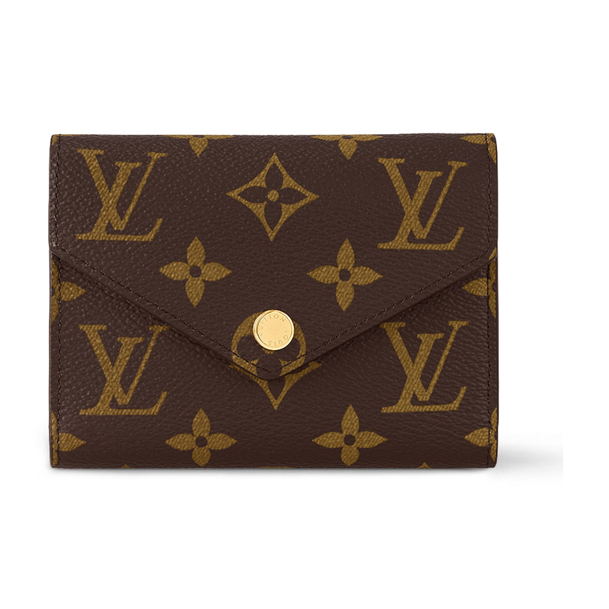 LOUIS VUITTON Victorine Logo Print Canvas and Leather Wallet - Fuchsia - M41938