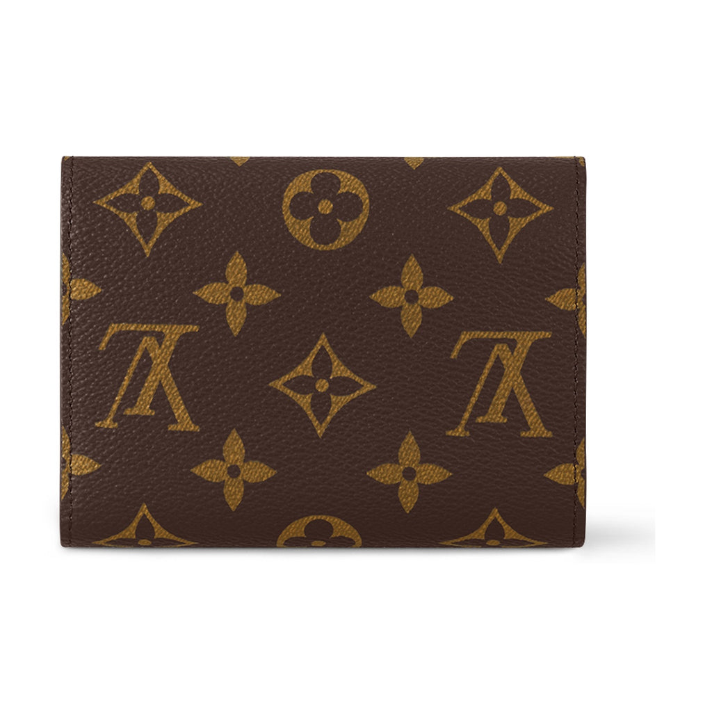 LOUIS VUITTON Victorine Logo Print Canvas and Leather Wallet - Fuchsia - M41938