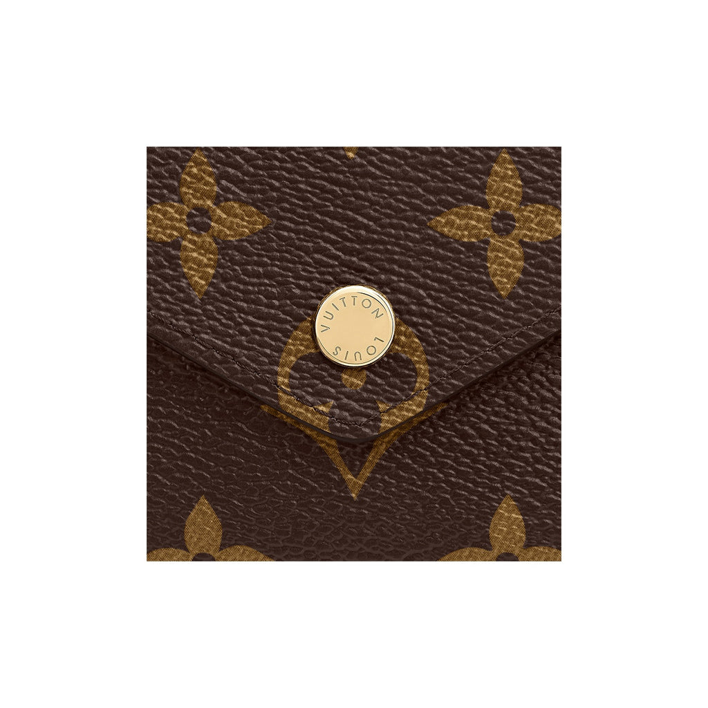 LOUIS VUITTON Victorine Logo Print Canvas and Leather Wallet - Fuchsia - M41938