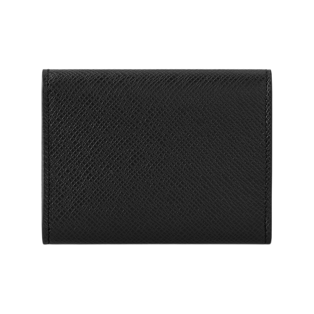 LOUIS VUITTON Envelope Carte de Visite Taiga and Epi Leather Card Holder - Black - M64595