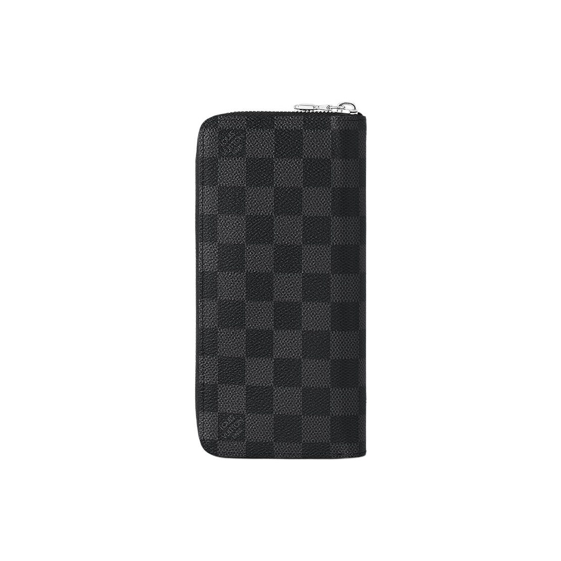 LOUIS VUITTON Zippy Checkered Coated Canvas Zip Wallet - Graphite - N63095