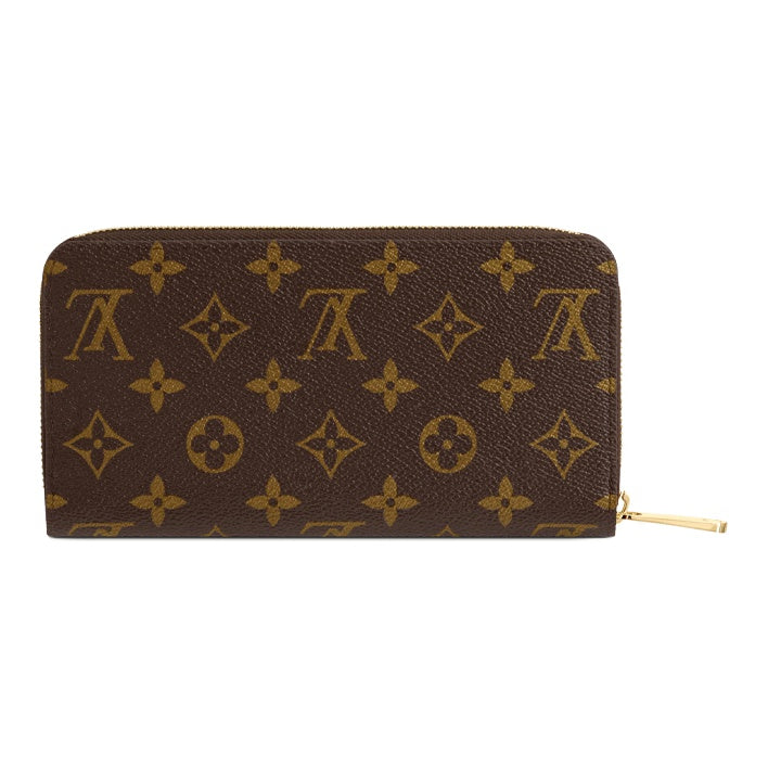 LOUIS VUITTON Zippy Monogram Cowhide Leather Wallet - Poppy Red - M41896