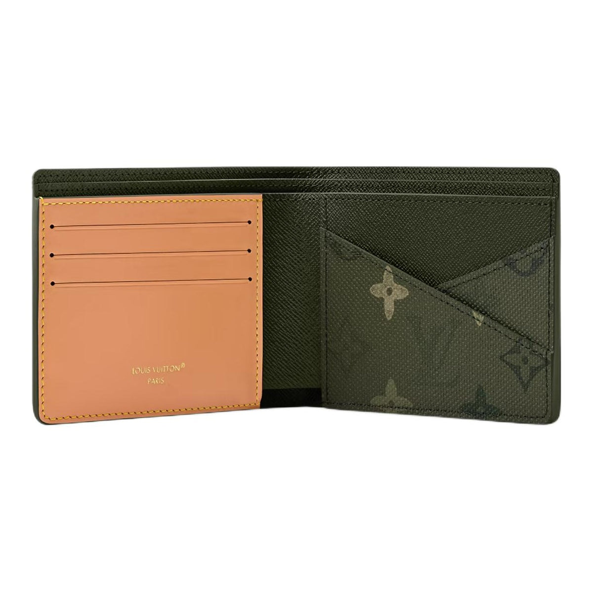 LOUIS VUITTON Multiple SS26 Monogram Surplus Wallet - Khaki Green - M62170