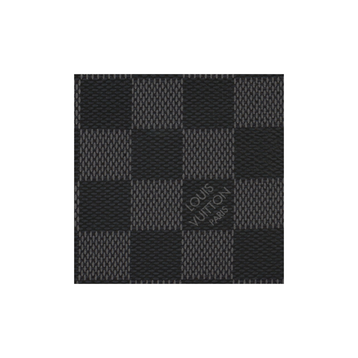 LOUIS VUITTON Multiple Checkered Coated Canvas Wallet - Black - N62663