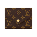 LOUIS VUITTON Victorine Monogram Canvas Wallet - Brown/Ballet Pink - M62360
