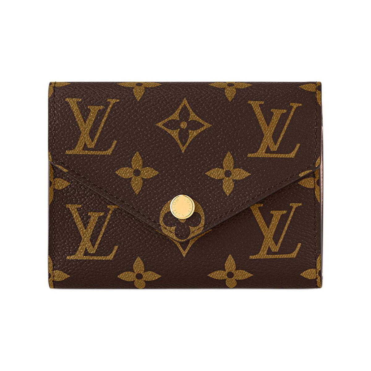 LOUIS VUITTON Victorine Monogram Canvas Wallet - Brown/Ballet Pink - M62360