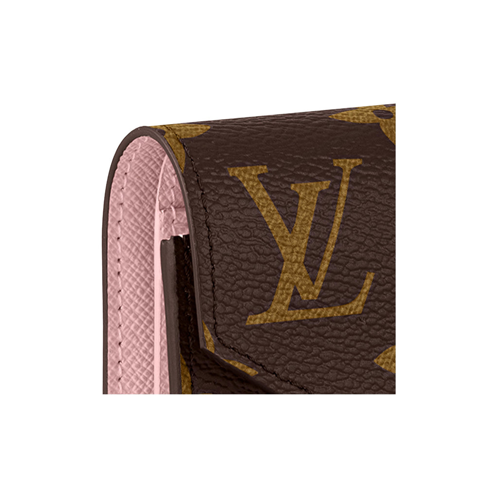 LOUIS VUITTON Victorine Monogram Canvas Wallet - Brown/Ballet Pink - M62360