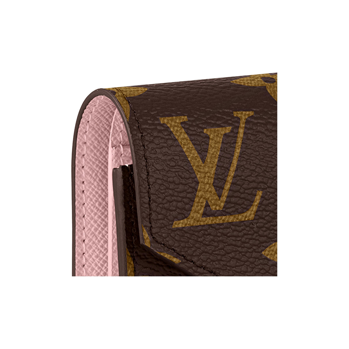LOUIS VUITTON Victorine Monogram Canvas Wallet - Brown/Ballet Pink - M62360