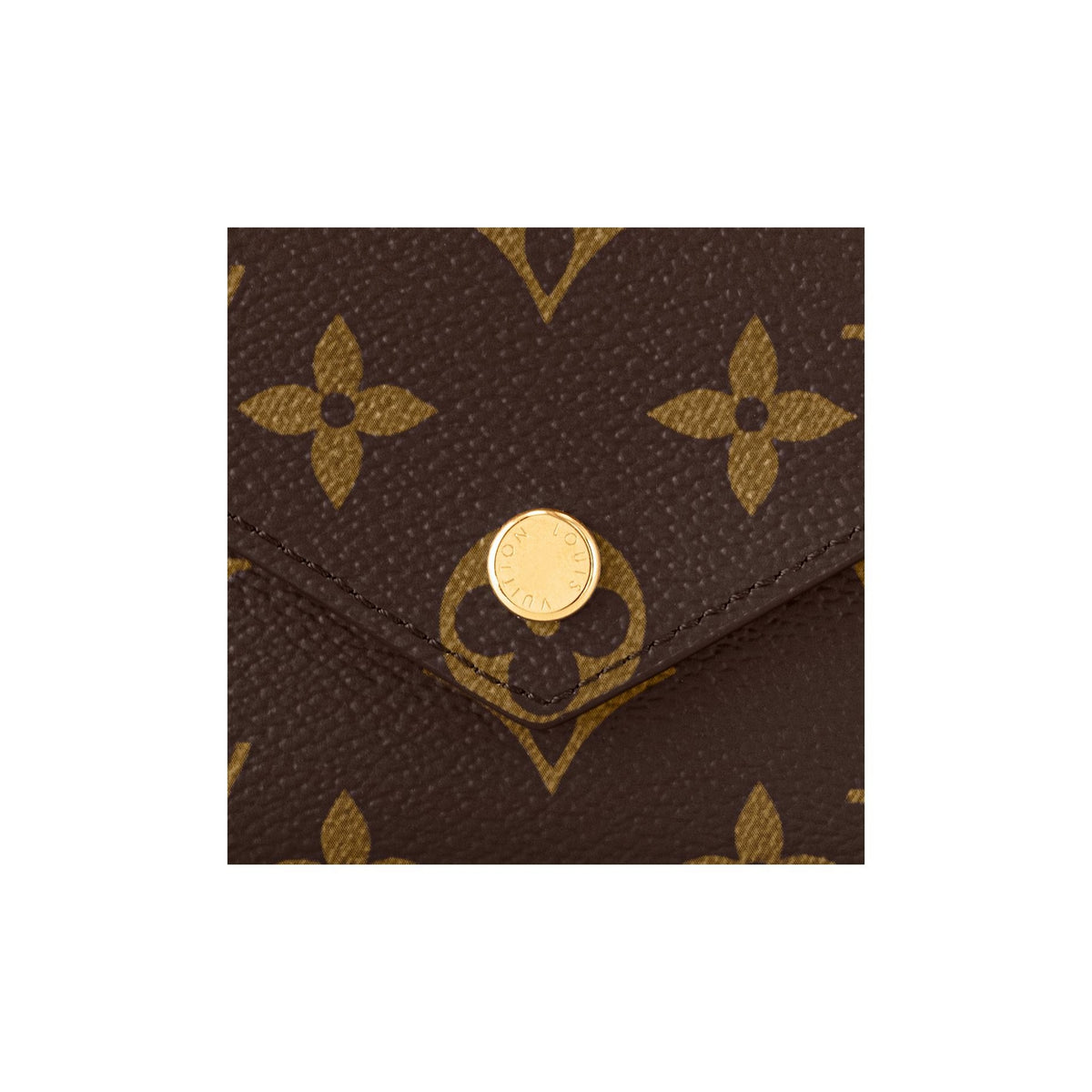 LOUIS VUITTON Victorine Monogram Canvas Wallet - Brown/Ballet Pink - M62360