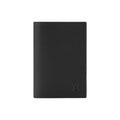 LOUIS VUITTON Embossed Logo Waxed Cowhide Passport Holder - Black - M2A176