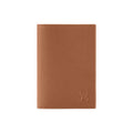 LOUIS VUITTON Classic Logo Waxed Calfskin Passport Holder - Brown - M2A179