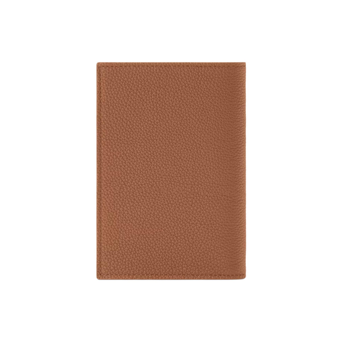 LOUIS VUITTON Classic Logo Waxed Calfskin Passport Holder - Brown - M2A179