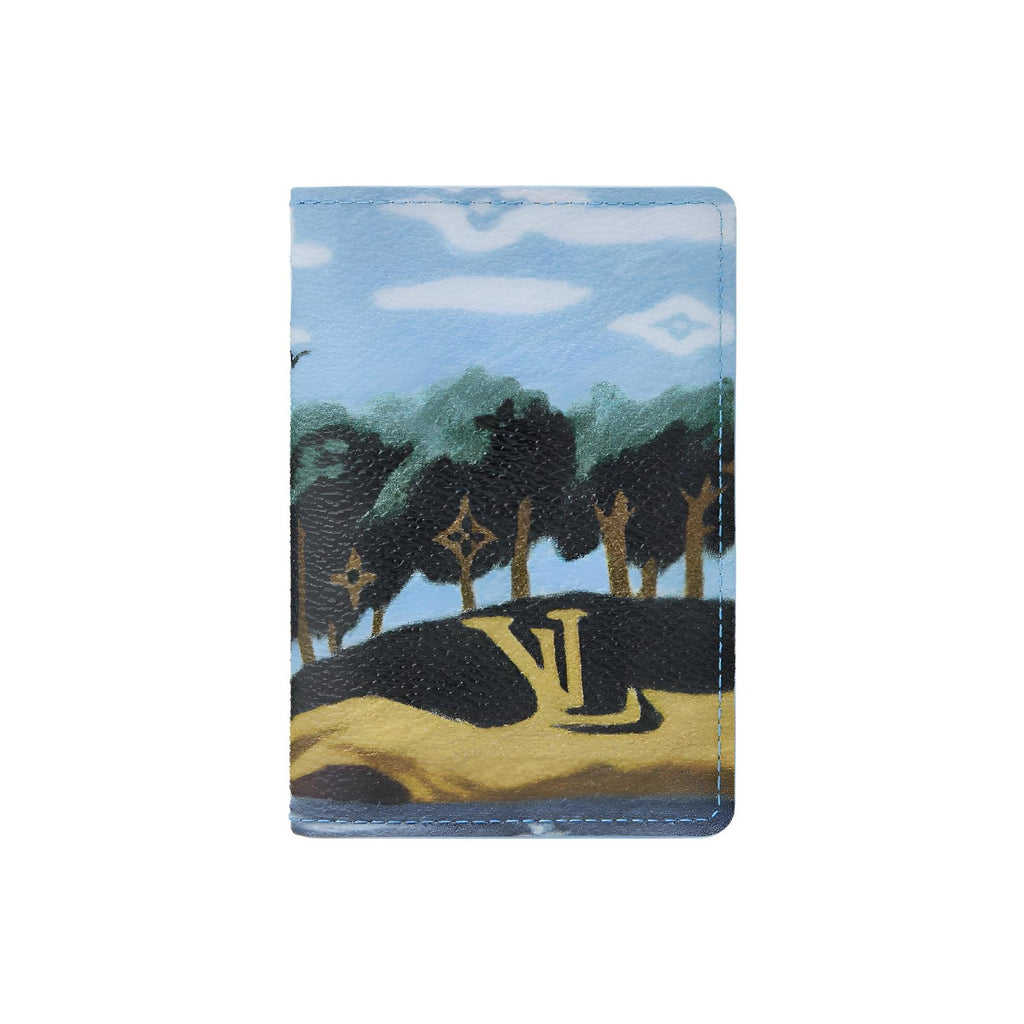 LOUIS VUITTON Pocket Organizer Island Coast Coated Canvas Card Holder - Blue - M29735