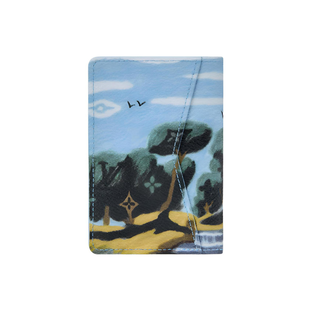 LOUIS VUITTON Pocket Organizer Island Coast Coated Canvas Card Holder - Blue - M29735