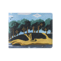 LOUIS VUITTON Slender Island Illustration Canvas and Faux Leather Wallet - Blue - M29742