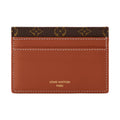 LOUIS VUITTON Low Key Logo Calfskin Card Holder - Cognac - M13696