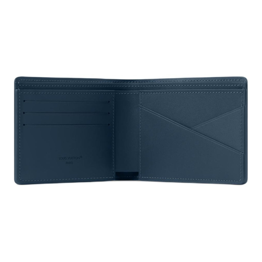 LOUIS VUITTON Multiple Monogram Shadow Cowhide Wallet - Dark Blue - M29137
