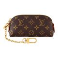LOUIS VUITTON Monogram Lipstick Mini Canvas Cosmetic Pouch - Brown - M25694