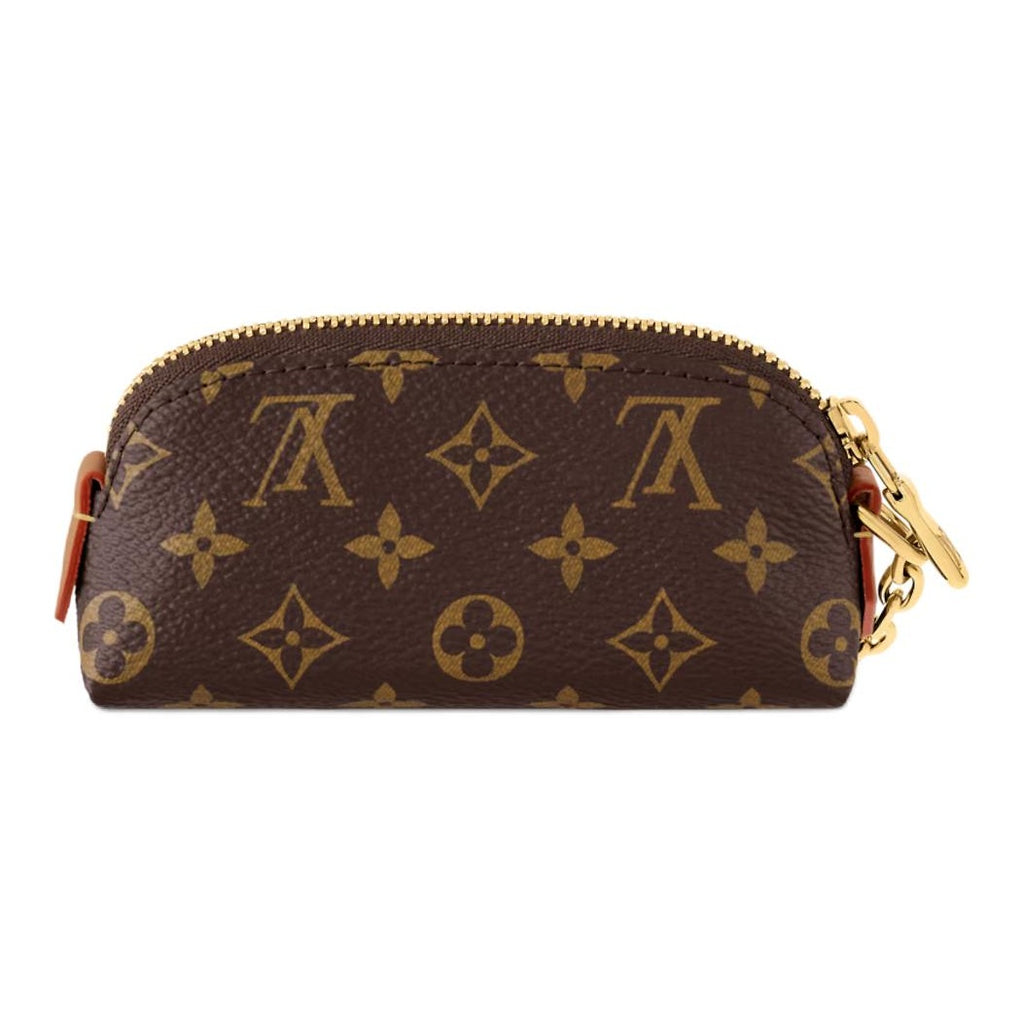LOUIS VUITTON Monogram Lipstick Mini Canvas Cosmetic Pouch - Brown - M25694