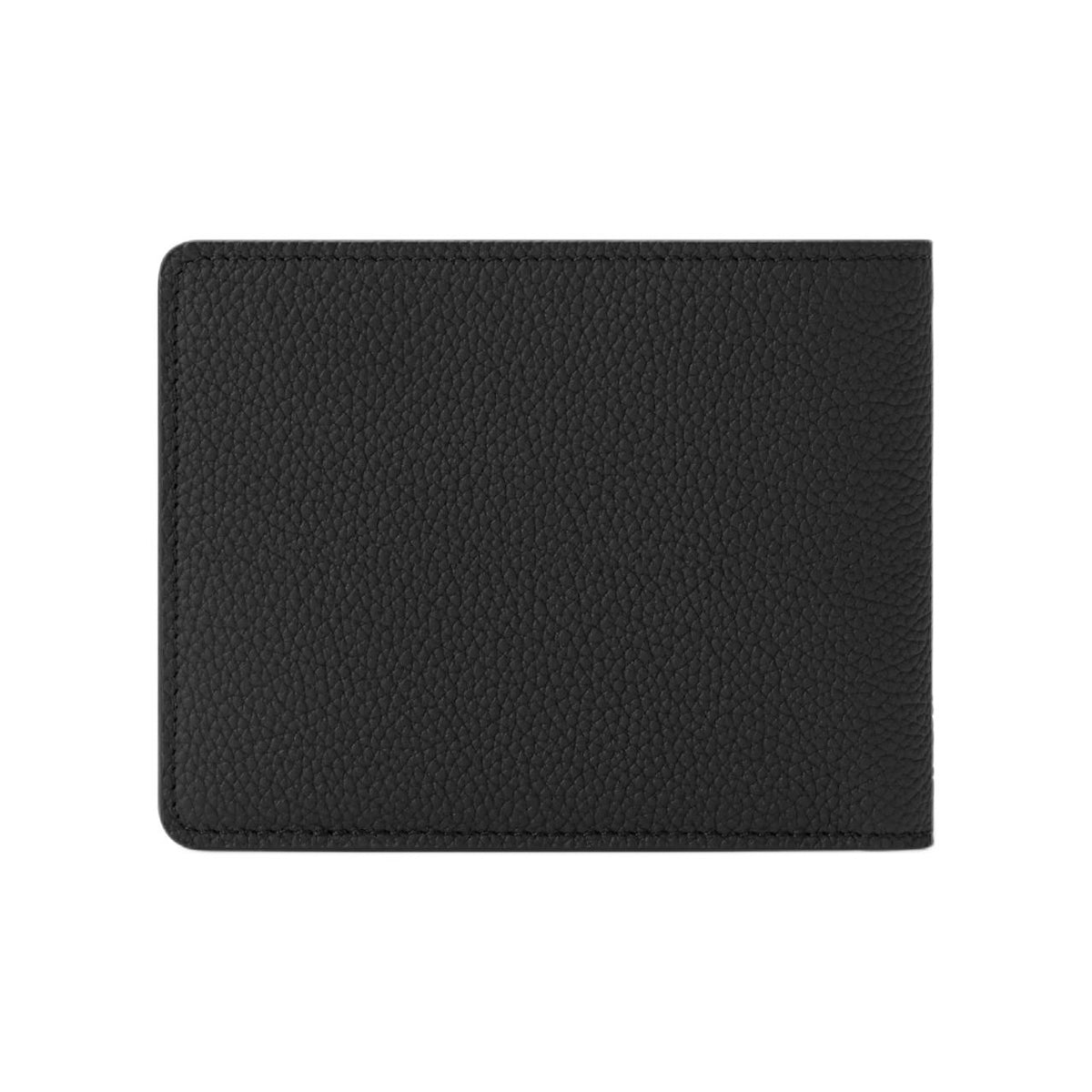 LOUIS VUITTON Multiple Classic Logo Calfskin Wallet - Black - M25945