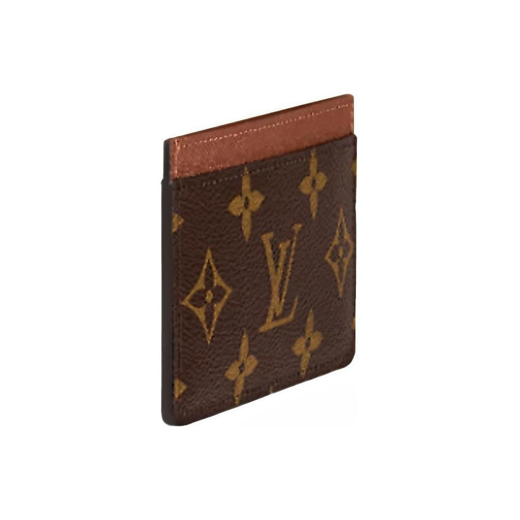 LOUIS VUITTON Classic Monogram Canvas Card Holder - Brown - M61733