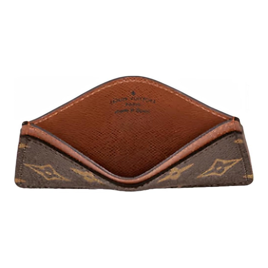 LOUIS VUITTON Classic Monogram Canvas Card Holder - Brown - M61733